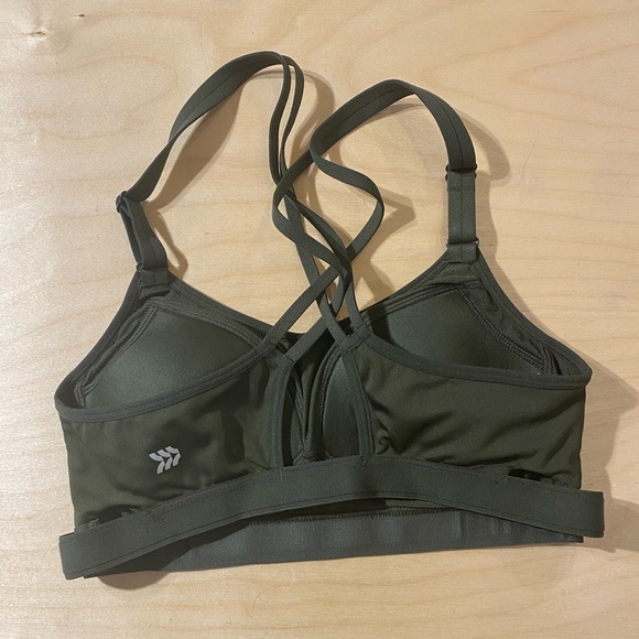 All in Motion Women's Olive Green Sports Bra Small (MV) - Picture 5 of 7